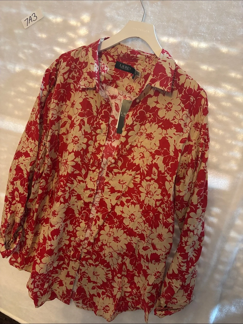 Lauren Ralph Lauren XL NWT Hawaiian button up NWT